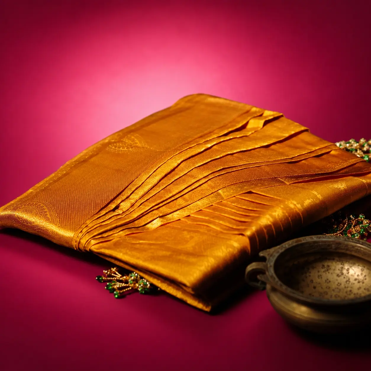 The Art of Perfect Saree Pleating
